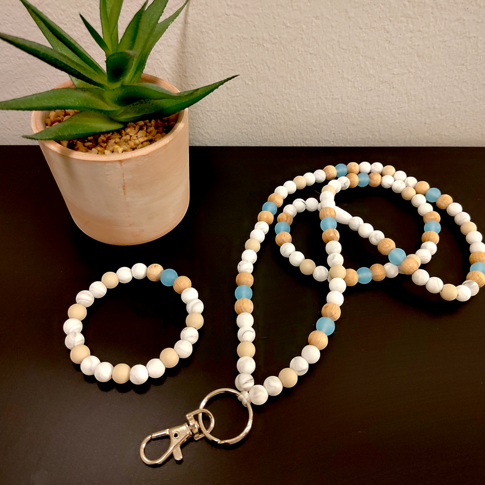 Avainnauha - Blue boho