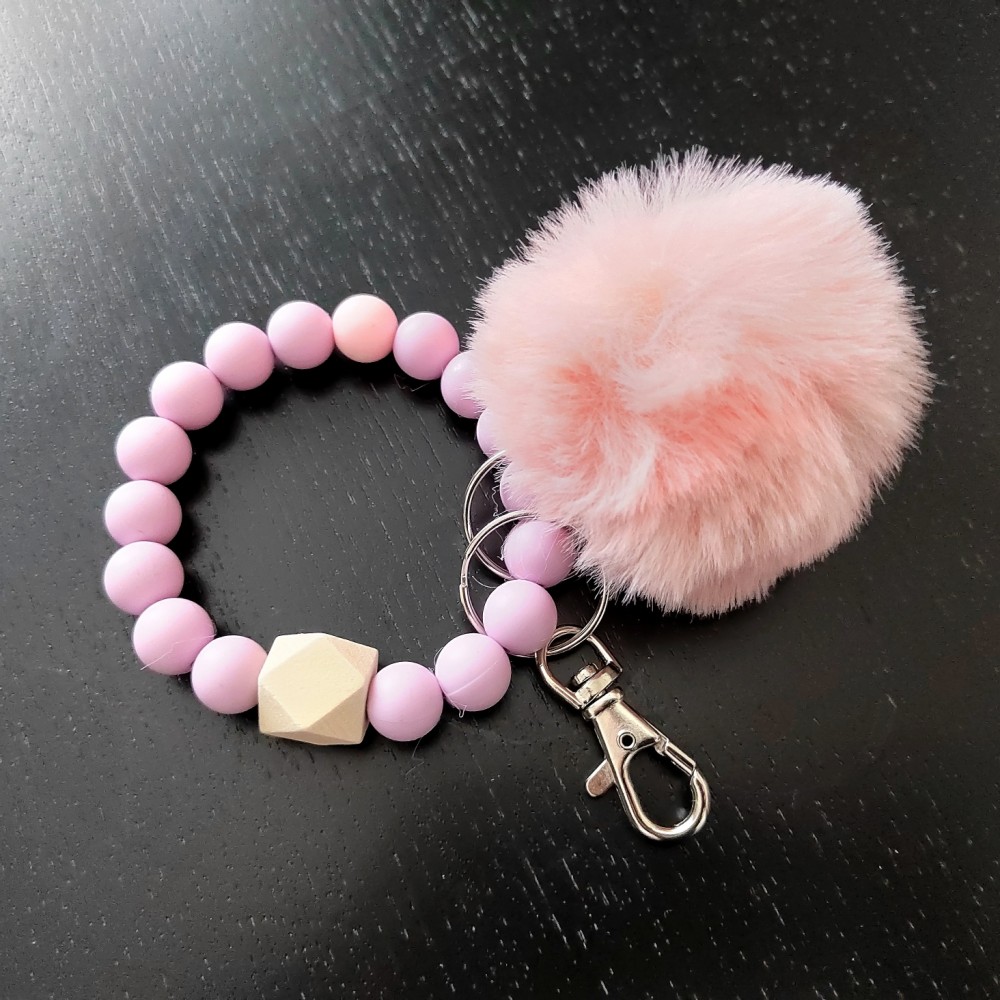 AVAINRENGAS POMPOM - Lavender Pink