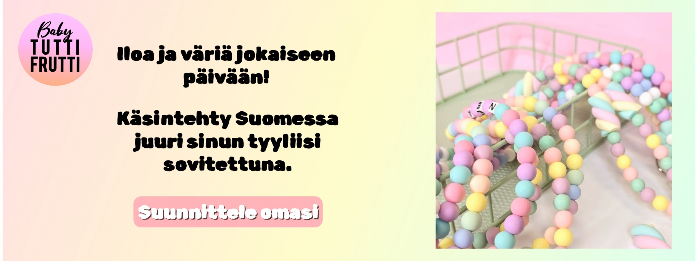 Avainkaulanauha omilla väritoiveilla