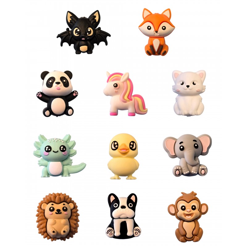 Kuviohelmi - Valitse hahmo (kiinnitetään avainnauhaan)