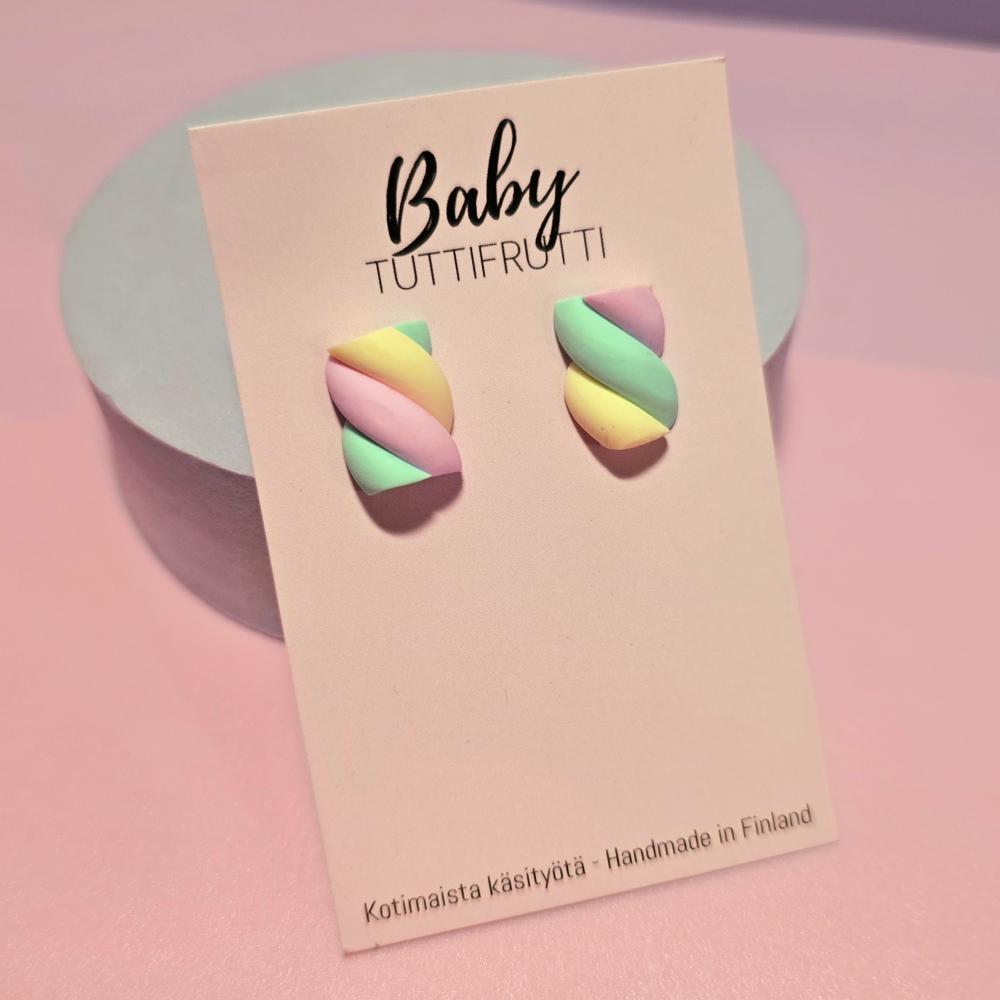 TUTTIFRUTTI KORVAKORUT | NAPPIVAAHTOKARKIT