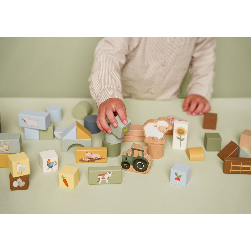 LITTLE DUTCH RAKENNUSPALIKAT 50 kpl - LITTLE FARM 50 LITTLE DUTCH RAKENNUSPALIKAT 50 kpl - LITTLE FARM 50