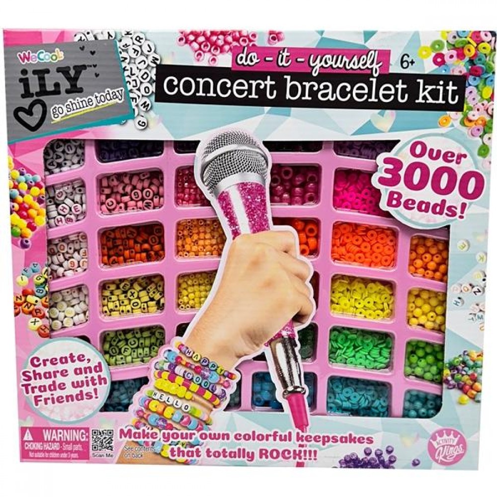 iLY Rannekorujen tekosetti DIY - Concert kit