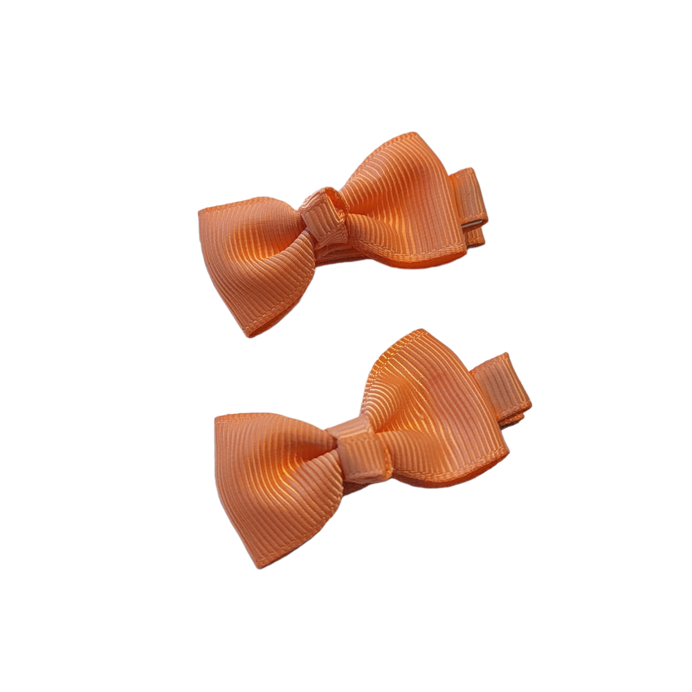 Pehmustetut rusettipinnit 2 kpl | Peach