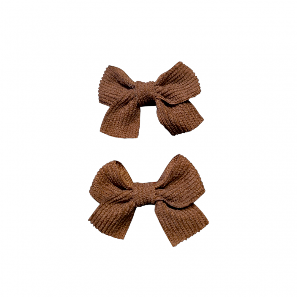 Samettiset rusettipinnit 2 kpl | Choco