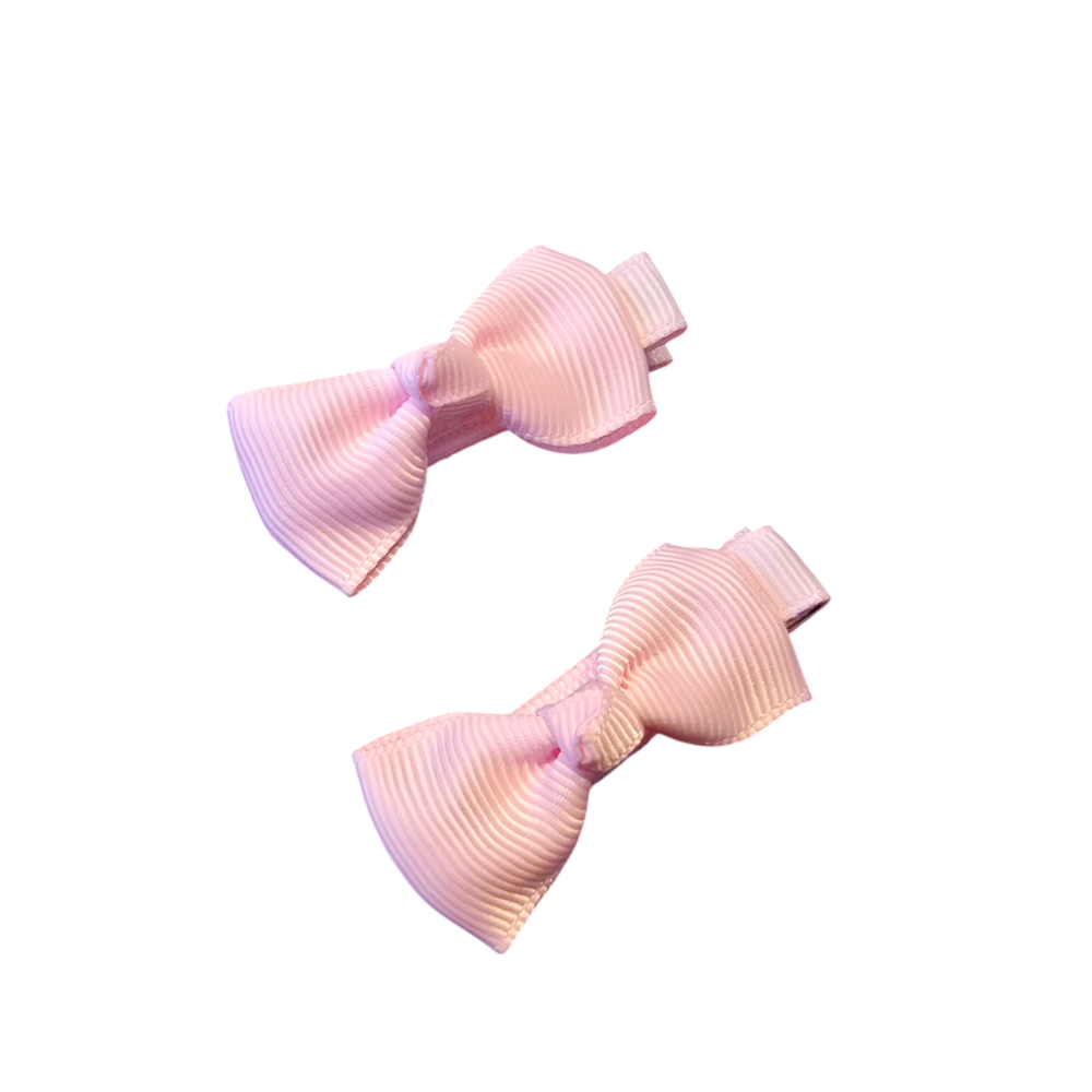 Pehmustetut rusettipinnit 2 kpl | Light Pink