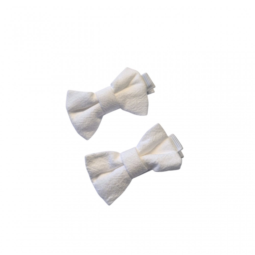 Amalia rusettipinnit 2 kpl | White Amalia rusettipinnit 2 kpl | White