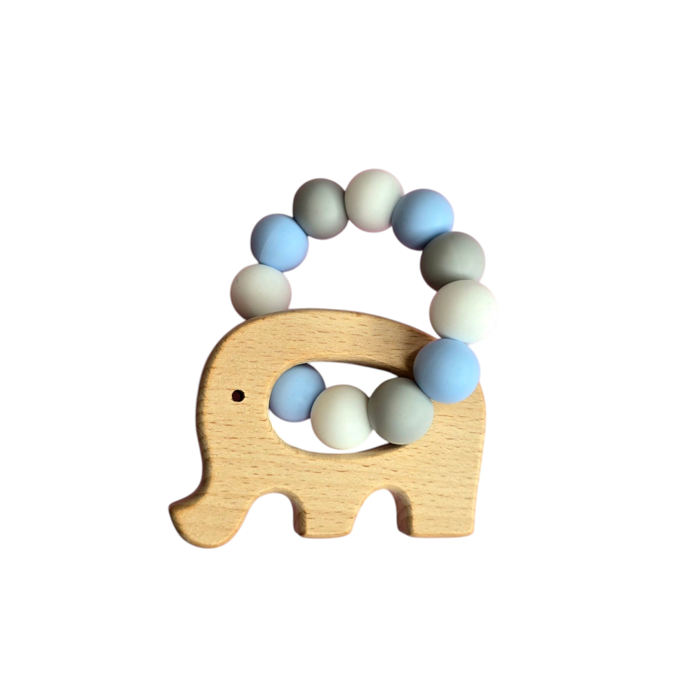 Puinen norsu - Baby Blue