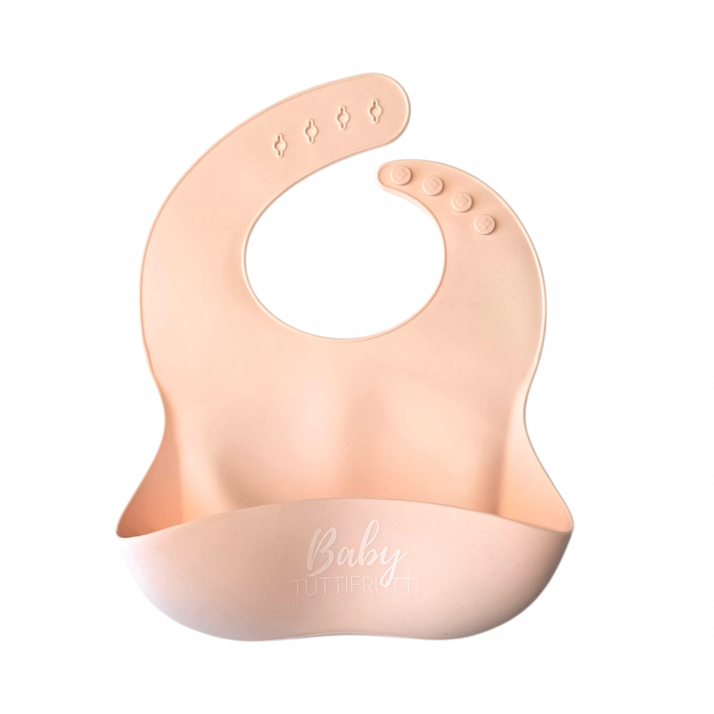 Ruokalappu | Baby pink