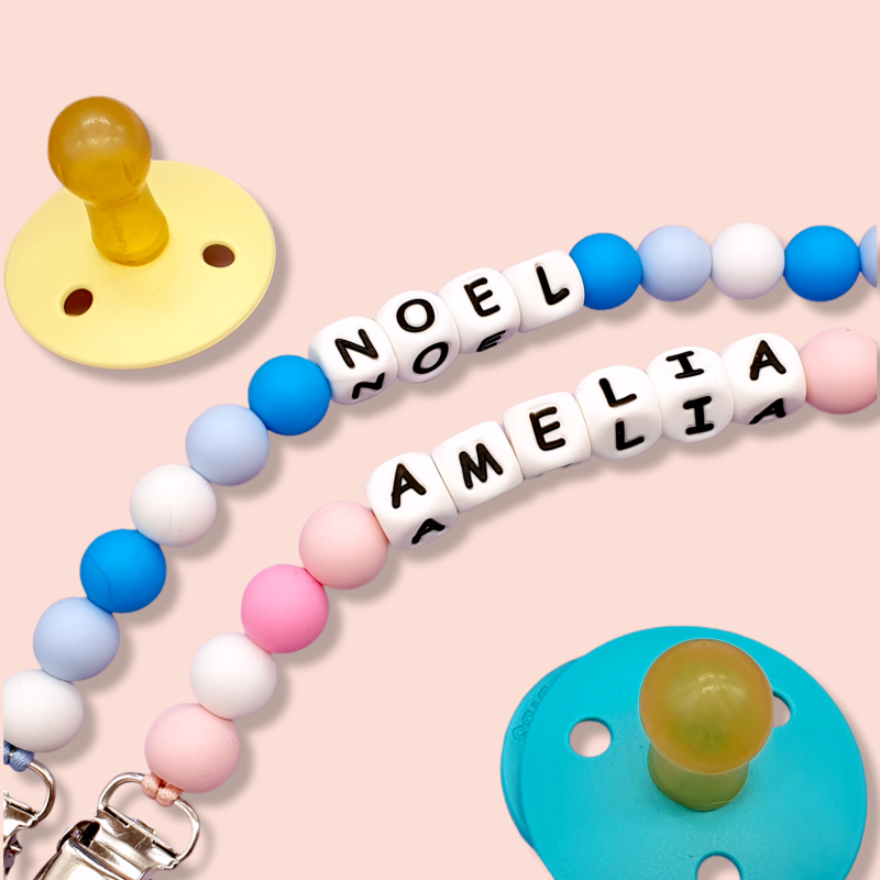 Tuttinauha nimellä - isot helmet