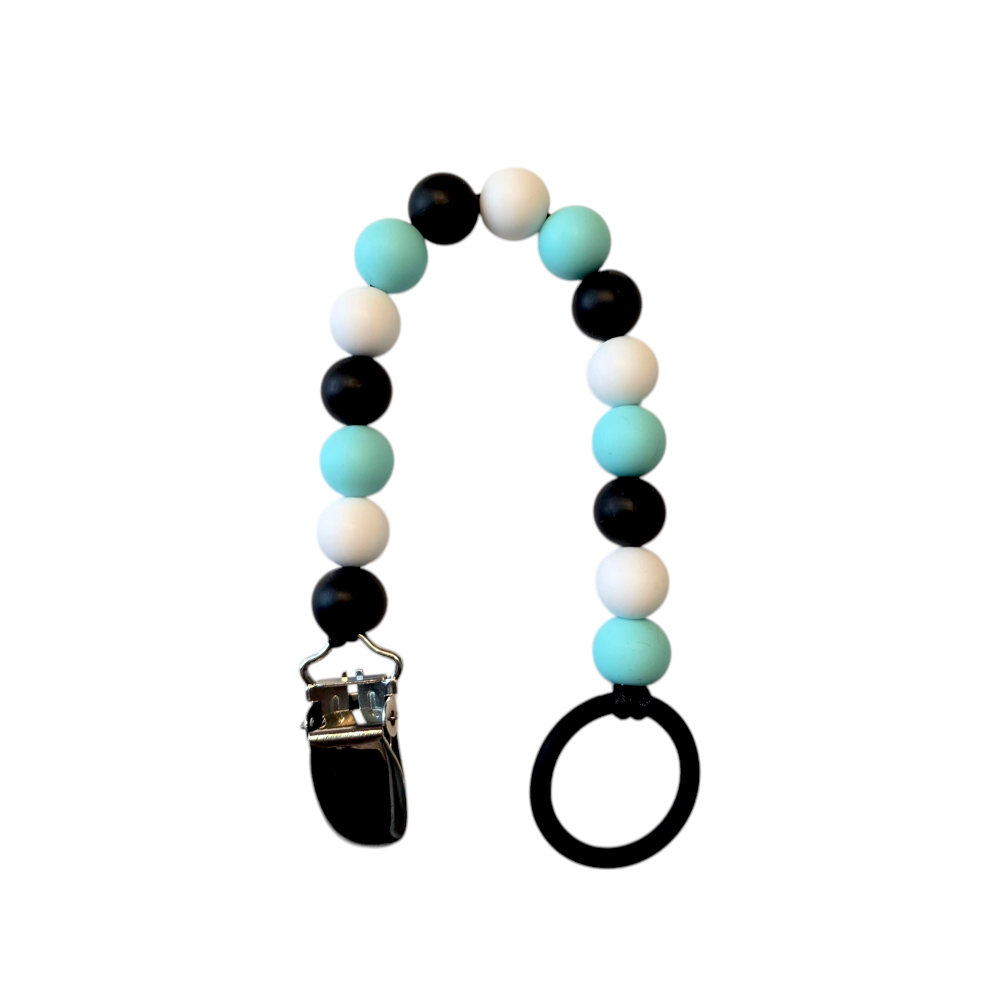 Tuttinauha - Light aqua / black